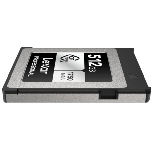 Lexar CFexpress Type B, Card de Memorie 512 GB, Silver Series R1750/W1300mb/s