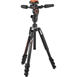 Manfrotto Befree 3-Way Live Advanced Alfa Kit Trepied Foto/ Video Cap Fluid 3-Way