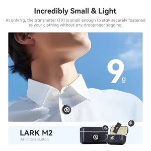 Microfon lavalier wireless Hollyland Lark M2 