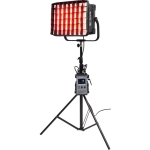 Nanlite Alien 300C Lampă LED RGBWW, cu Softbox și Grid, ALIEN 300C