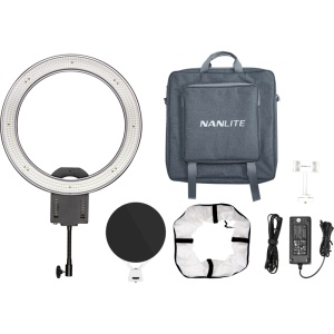 Nanlite Halo 19 Lampă LED Daylight, 5600K, 49cm