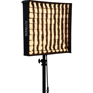 Nanlite PavoSlim 240B Lampă LED Bi-Color, cu Softbox și Grid, 15-2035