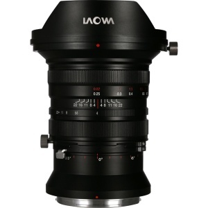 Obiectiv Manual Laowa 20mm f4 Zero-D Shift - Fuji GFX-Mount