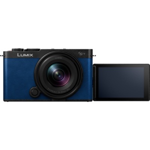 Panasonic Lumix S9 Night Blue, Kit Camera mirrorless 24.2MP cu obiectiv 18-40mm f4.5-6.3