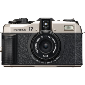 Pentax 17 Dark Silver Body kit - Camera foto Analog Half Frame