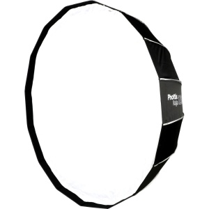 Phottix Raja Quick-Folding 120 cm, Umbrela softbox cu Grid, montura Bowens