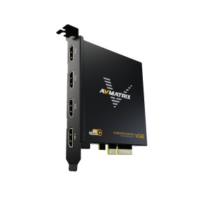 VC42 1080p HDMI PCIe 4-Channel Capture Card
