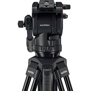 Sachtler System Ace XL MS AL Mark II, cap fluid, trepied din aluminiu in 3 trepte