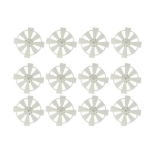 Set 12 difuzoare Nanlite cu ventuza pentru PavoBulb 10C, AS-BSC 12PACK