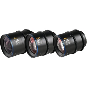 Set 3 Obiective Cine Prime Venus Optics Laowa Argus FF T1, 28mm, 35mm si 45mm, Canon RF mount