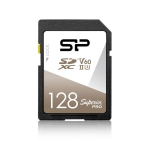 Silicon Power Superior Pro SDXC 128GB, UHS-II, V60, Card de memorie R280MB/s / W100MB/s