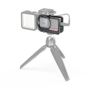 2901 Vlogging Cage en 52mm Filter Adapter voor Insta360 ONE R 4K Edition