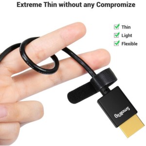 3043B Ultra Slim 4K HDMI Data Cable (D to A) (55cm)