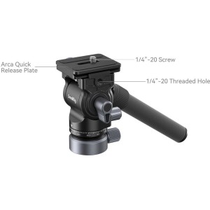 Video Head Mount Plate with Leveling Base CH20 4170B