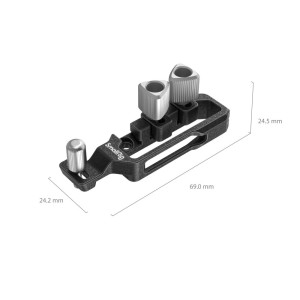 4272 âBlack Mambaâ HDMI & USB C Cable Clamp for Canon EOS R5 / R6 / R5 C / R7 / R10