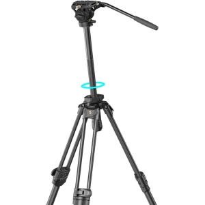 SmallRig 4420, AD-50, Kit trepied din carbon, 31-151 cm, cu cap fluid