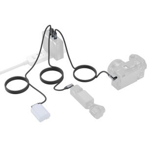 SmallRig 4791, Cablu USB-C 3.2 Gen 2x2, drept la unghi drept, 60cm
