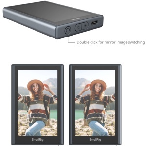 SmallRig 4851B, Kit Vlogging cu Monitor Video Wireless pentru Smartphone