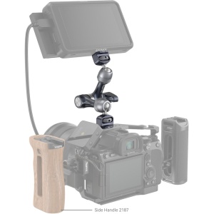 SmallRig 4899, Brat articulat 18 cm, cu suruburi 1/4"-20 and 3/8"-16 ARRI