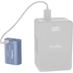 SmallRig 4267 Acumulator DMW-BLK22 2520mAh, Albastru, incarcare USB-C