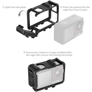 SmallRig  5135, Cage pentru DJI OSMO Action 5 Pro, 4 & 3