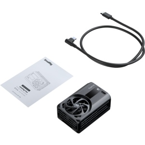 Ventilator de racire hibrid SmallRig 5328 montat pe camera mirrorless