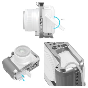 SmallRig 5428, Cage pentru Canon EOS R50 V, Silver