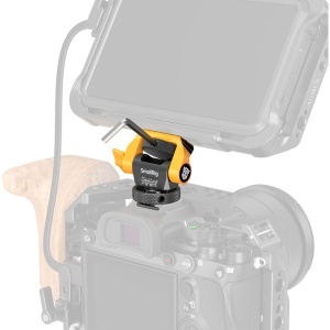 SmallRig 5519, Suport Swivel and Tilt cu Cold Shoe pentru monitoare de 5" sau 7"