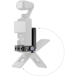 SmallRig 5581, Suport Quick Release pentru DJI Osmo Pocket 3, Arca-Swiss, inclinare 230°