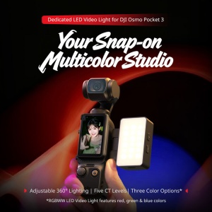 SmallRig 5733, Lampa LED Bi-Color pentru DJI Osmo Pocket 3