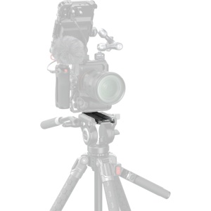 SmallRig 6318 placuta eliberare rapida compatibila Manfrotto 501PL montata pe cage
