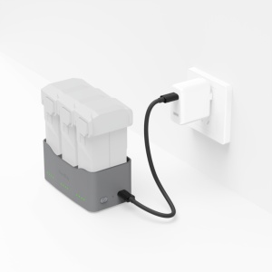 Incarcator de baterii SmallRig 6501 de 65W pentru dronele din seria DJI Mini 5, Mini 4 si Mini 3 Pro