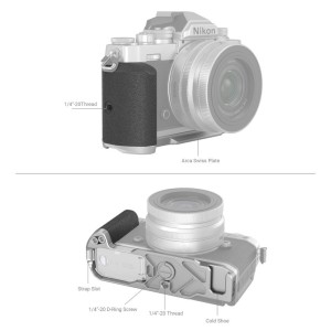 3480 L Vormige Handgreep voor Nikon Z fc Camera