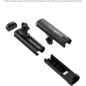 Kit rig profesional video SmallRig x Brandon Li 4596 pentru smartphone cu cage universal, mânere rotative, filtru VND și hub USB-C