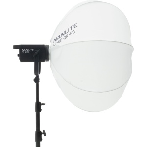 Softbox Nanlite Lantern LT-80-QR-FD, 80cm, Montură Bowens