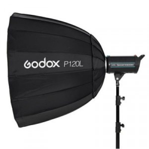 Softbox parabolic Godox P120L cu montura Bowens