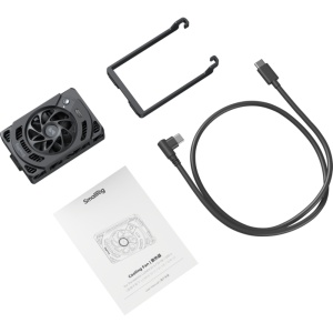 Ventilator de racire SmallRig 5875 montat pe camera Panasonic LUMIX S1 II prevenind supraincalzirea