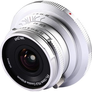 Venus Optics Laowa 15mm f5 Cookie, Obiectiv Ultra Wide, Canon RF-mount, Silver
