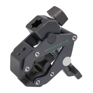 9.Solutions Savior, Clema de prindere (0-45mm) cu socket 5/8", 2x 1/4"-20, 2x 3/8"-16