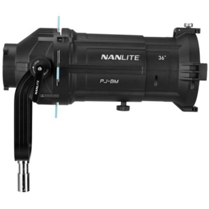 Accesoriu de proiecție Nanlite PJ-BM-36 cu lentilă 36° pentru Montură Bowens
