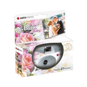 AgfaPhoto LeBox Wedding, Camera foto de unica folosinta, cu 27 Expuneri