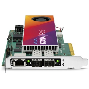 AJA KONA IP25 SMPTE ST 2110 Placa IP IO