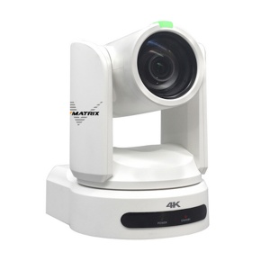AVMATRIX EAGLE P20-12G-NDI-W, Camera video robotizata, 4K, PTZ cu Zoom Optic 20x, NDIHX, Alba