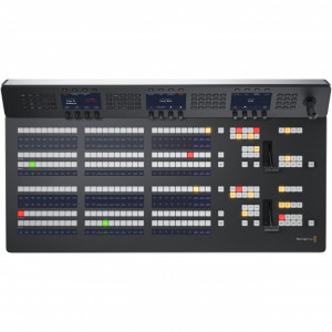 Panou de control hardware Blackmagic Design ATEM 2 M/E Advanced Panel 30 cu 2 randuri Mix Effects si joystick cu 3 axe