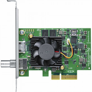 Placa de captura low profile Blackmagic Design DeckLink Mini Recorder 4K cu interfata PCI Express si conectori 6G-SDI si HDMI