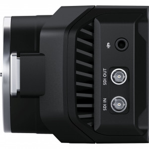Camera de productie live Blackmagic Design Micro Studio Camera 4K G2 cu montura activa MFT si senzor Four Thirds