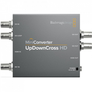 Convertor de standarde video Blackmagic Design Mini Converter UpDownCross HD cu porturi 3G-SDI si HDMI
