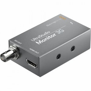 Blackmagic Design UltraStudio Monitor 3G dispozitiv de redare și monitorizare video Thunderbolt 3 3G-SDI HDMI