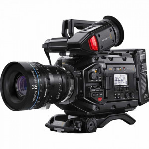 Camera cinematografica digitala profesionala Blackmagic Design URSA Mini Pro 4.6K G2 cu montura EF si ecran LCD tactil de 4 inch rabatabil