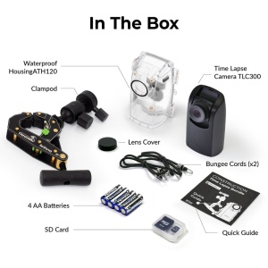 Brinno BCC300-C, Kit Camera Time Lapse Construction Bundle, 1080p, 118°